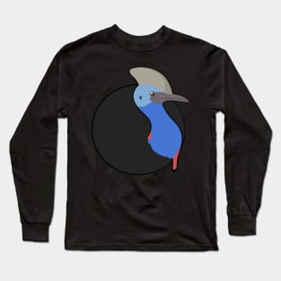 Ball Birds:  Cassowary Long Sleeve T-Shirt